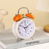 Alarm clock, special wake-up tool for students and children, wholesale metal bell, silent luminous table clock wholesale factory Item Picture